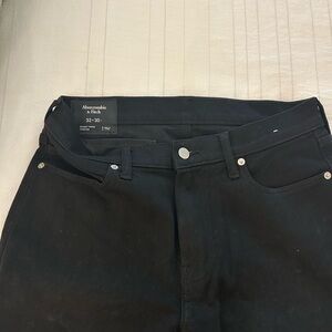 Abercrombie & Fitch Men's Black Jeans